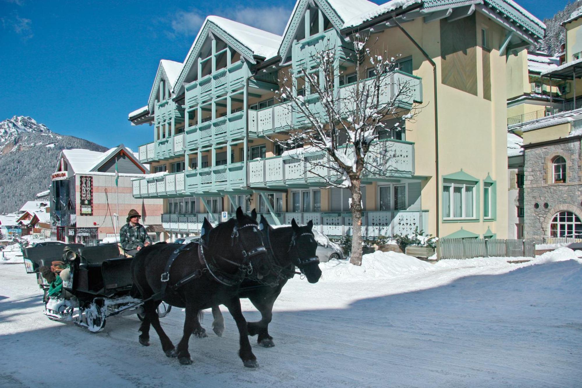 Hotel Dolomiti Schloss กานาเซย์ ภายนอก รูปภาพ